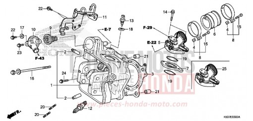 CYLINDER HEAD SH300AK de 2019
